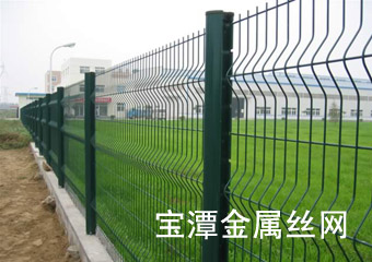 桃型柱护栏网